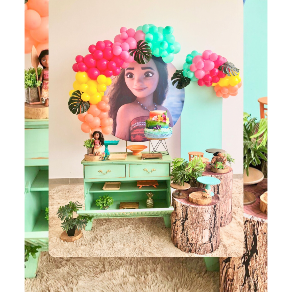 ideias de decoração moana adulta simples e elegante