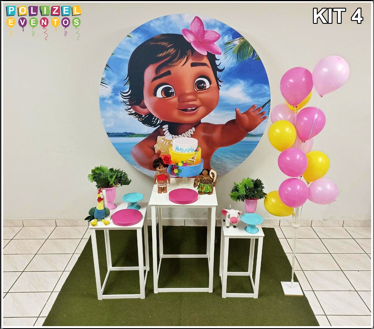 mesa principal moana baby simples