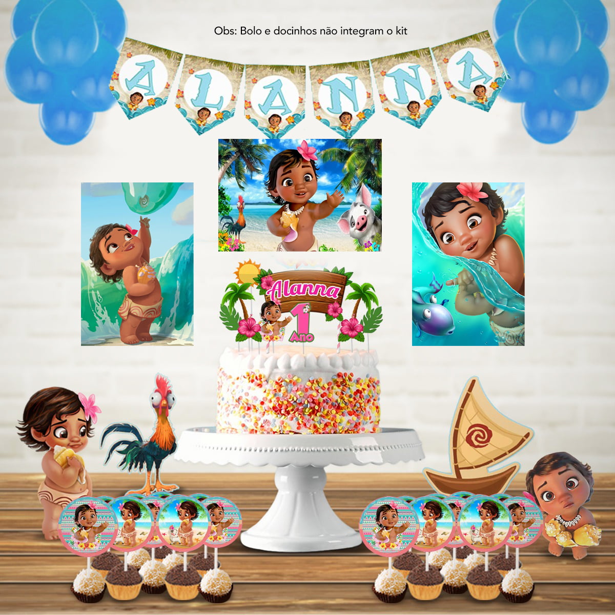 ideias de lembrancinhas moana baby