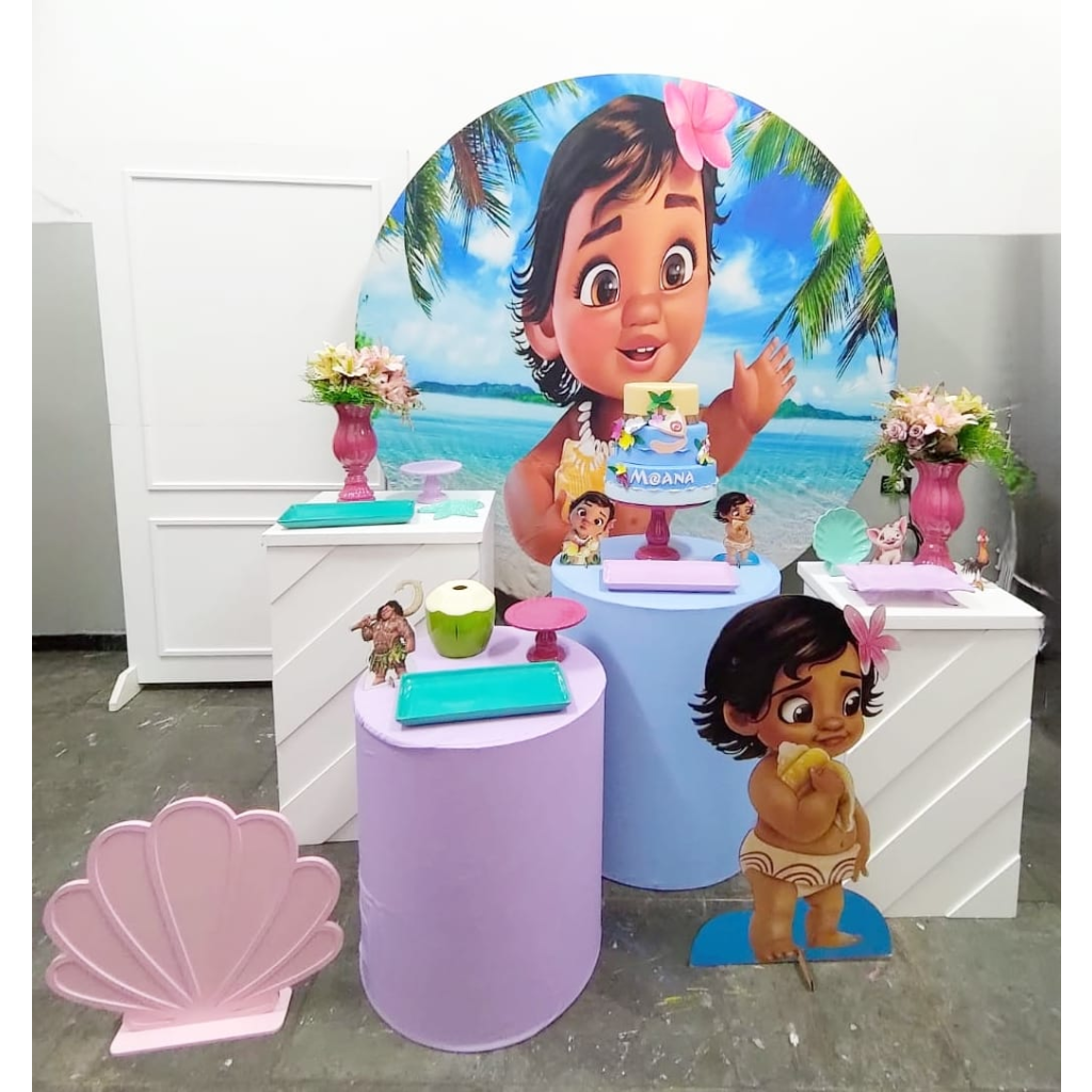 mesa principal moana baby simples