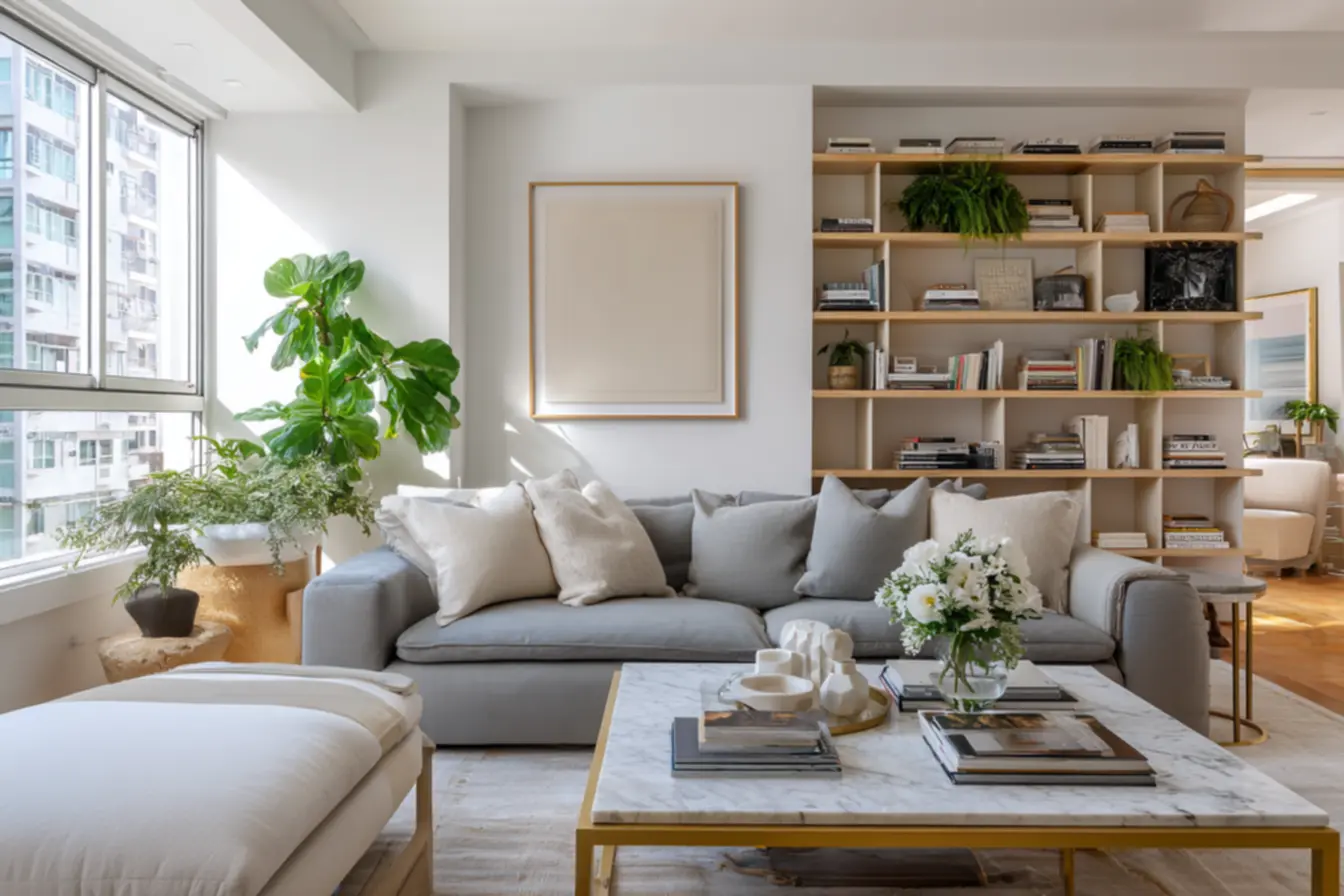 erros comuns decoração apartamento moderno