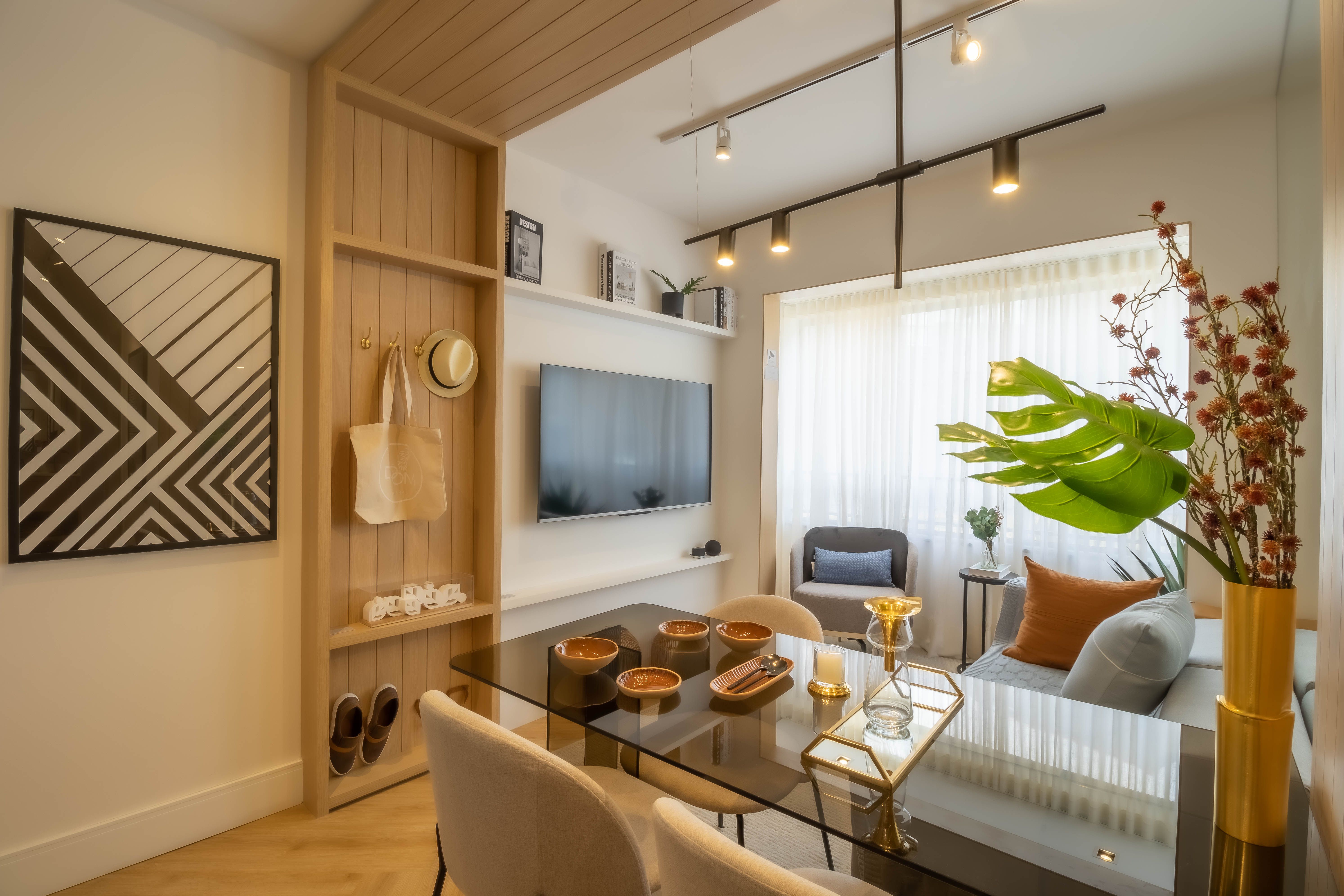 cores para sala de apartamento moderno