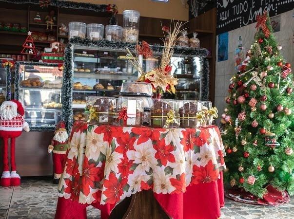 10 ideias criativas decoração natal padaria