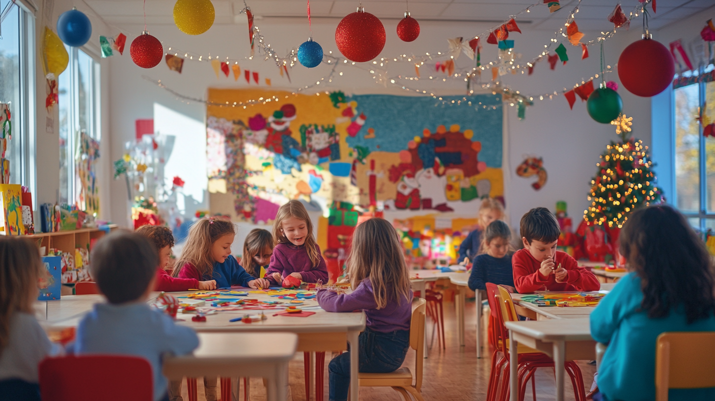ideias de decoração de natal para sala de aula passo a passo