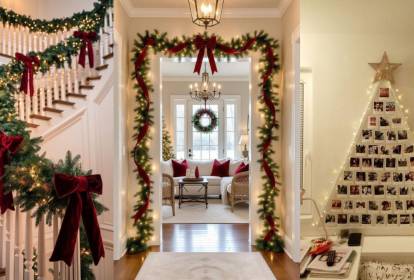 decoração de natal simples e barata