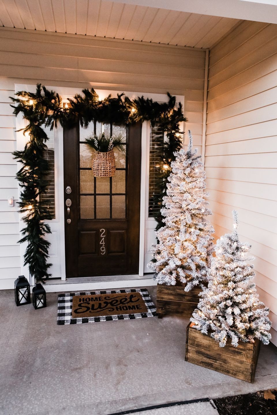 como evitar erros na decoração de natal externa