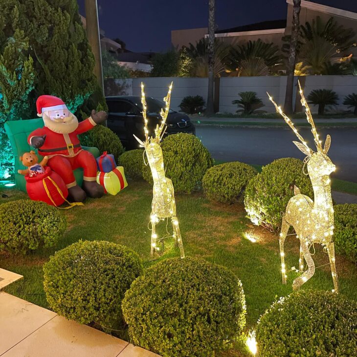10 ideias criativas decoração natalina área externa