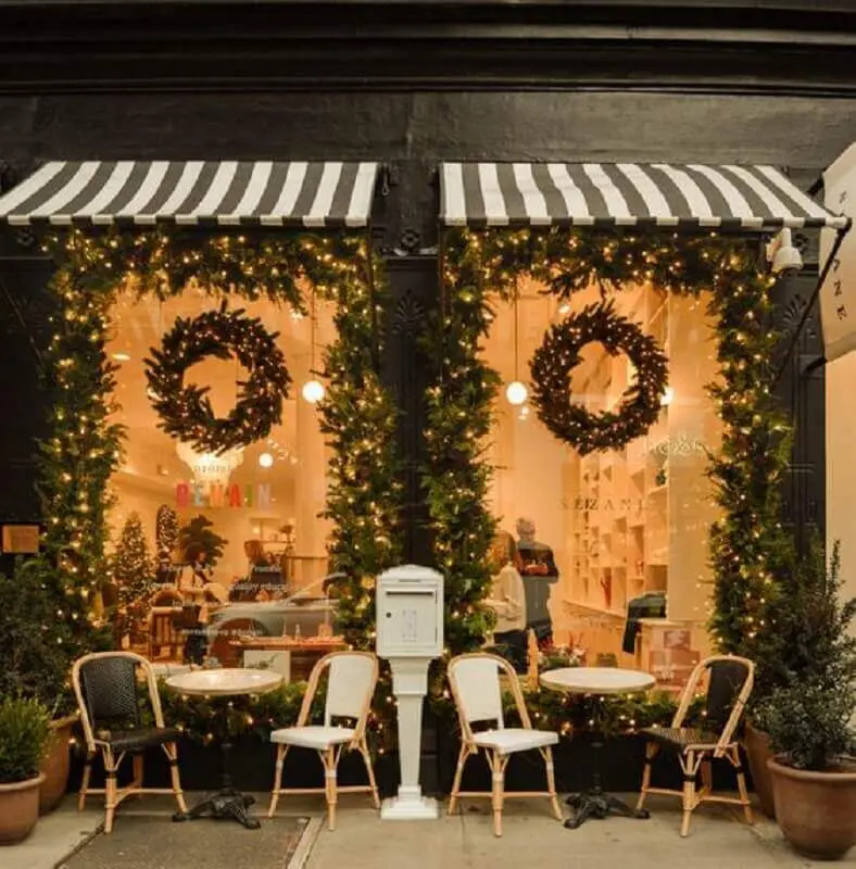 como evitar erros na decoração de natal externa