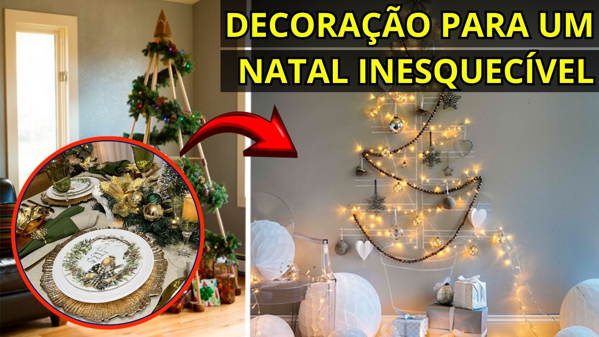 ideias de decoração de natal 2025 para sala