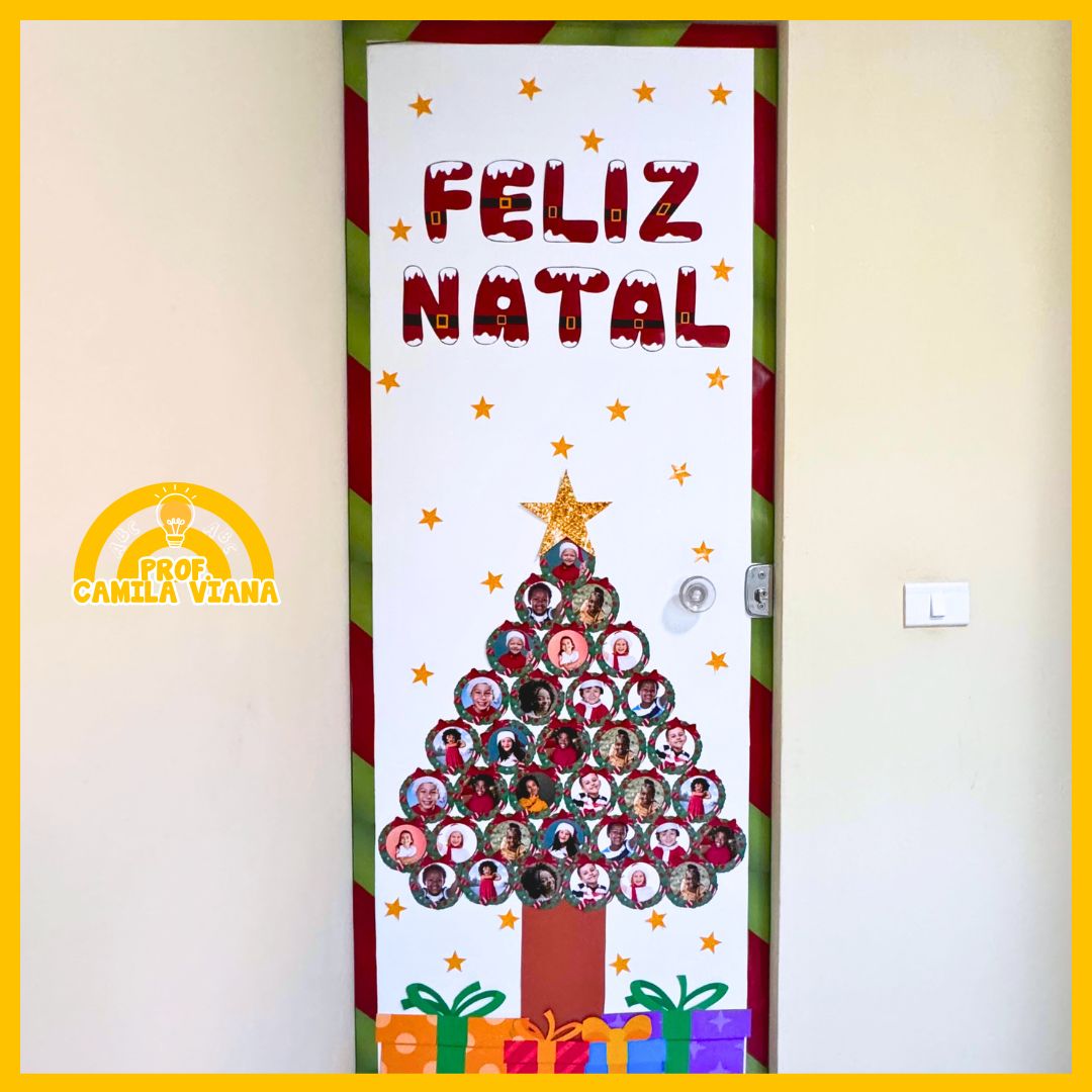 painel de natal para empresa