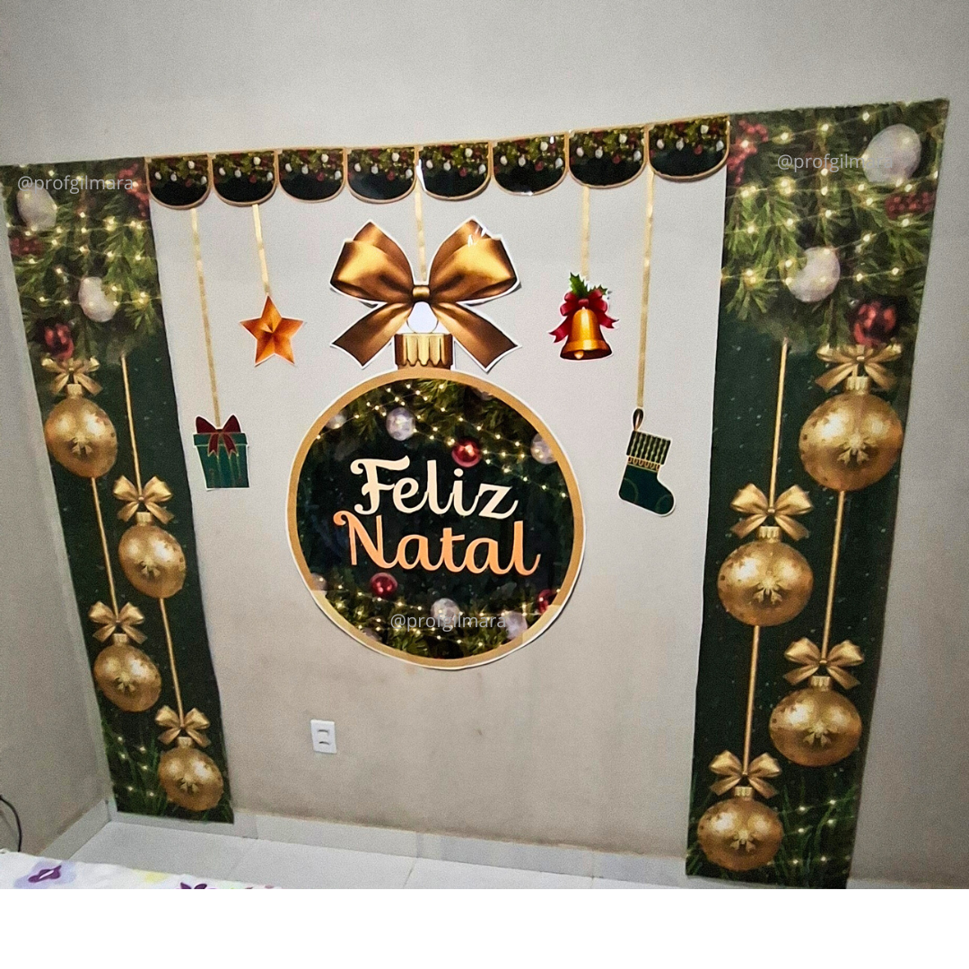 painel de natal para igreja