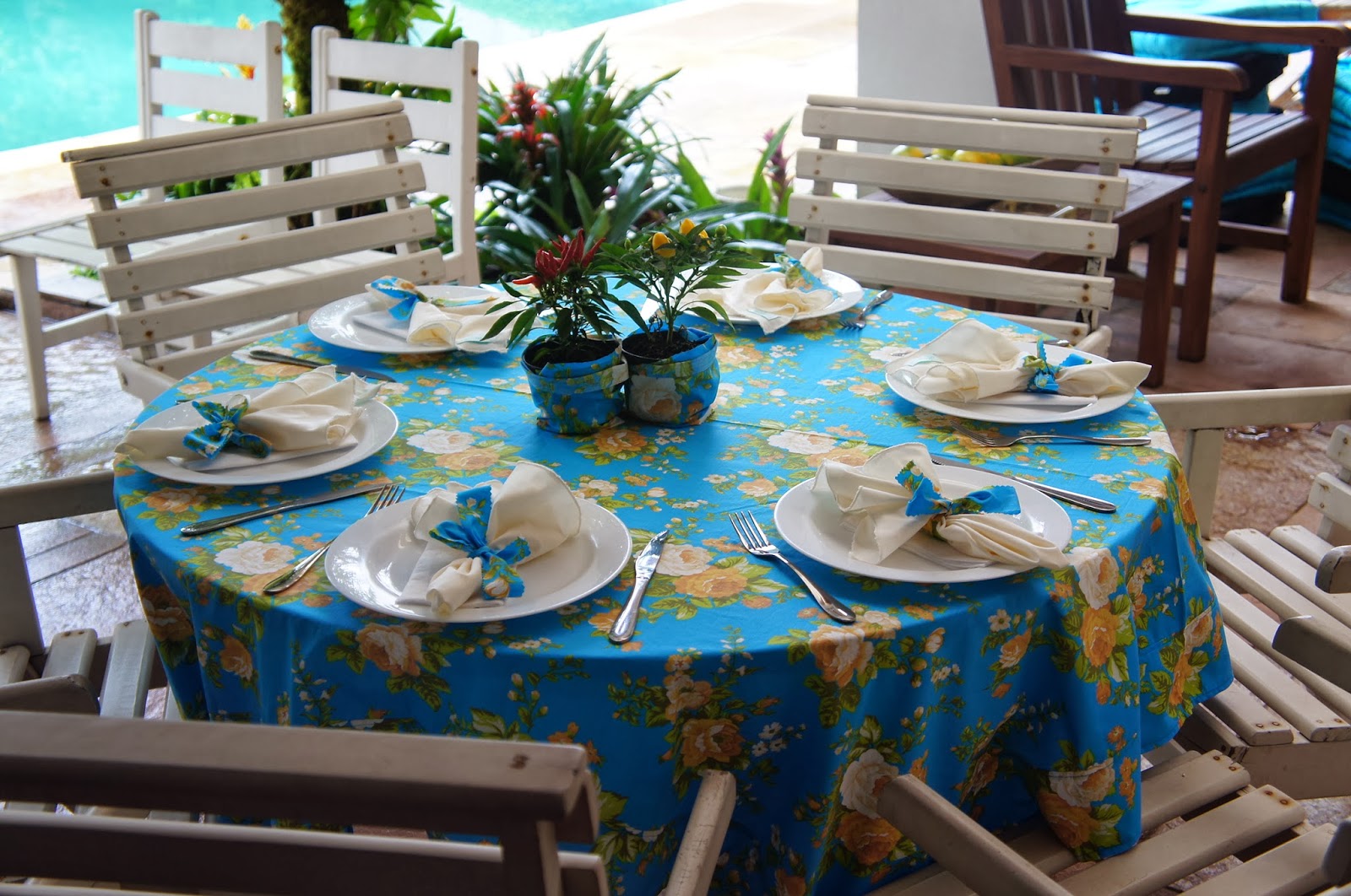 decoração feijoada rústica