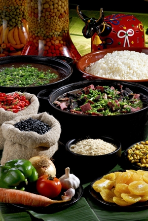 decoração feijoada temática