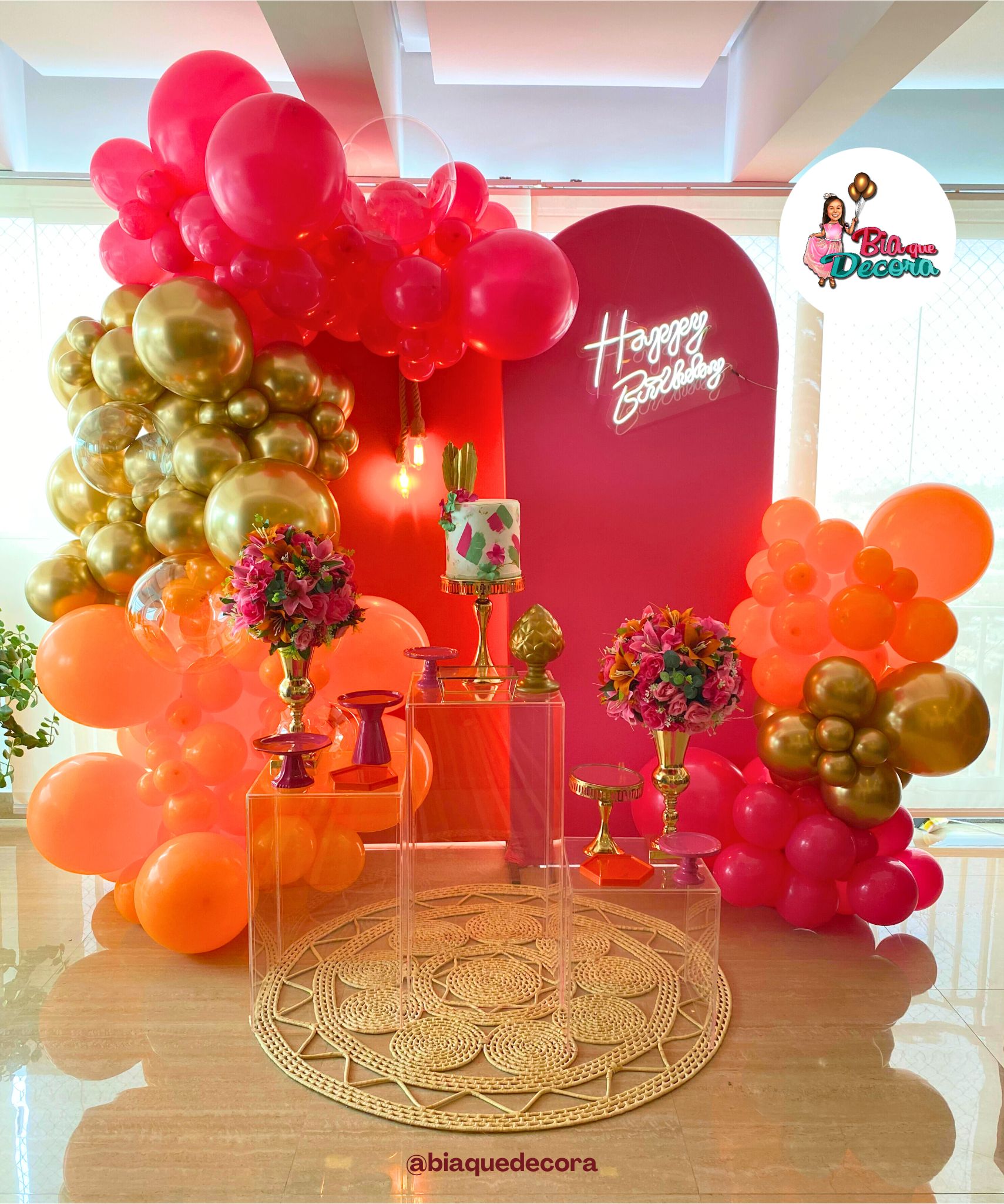 quanto custa decoração de aniversário feminino