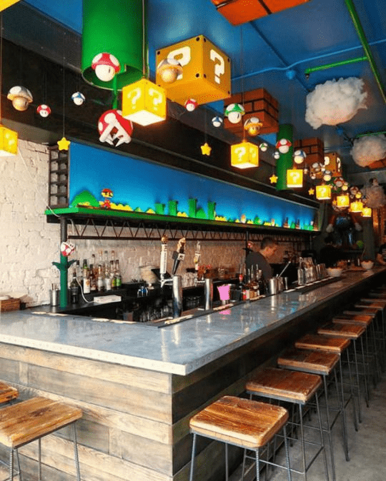 decoração para bar