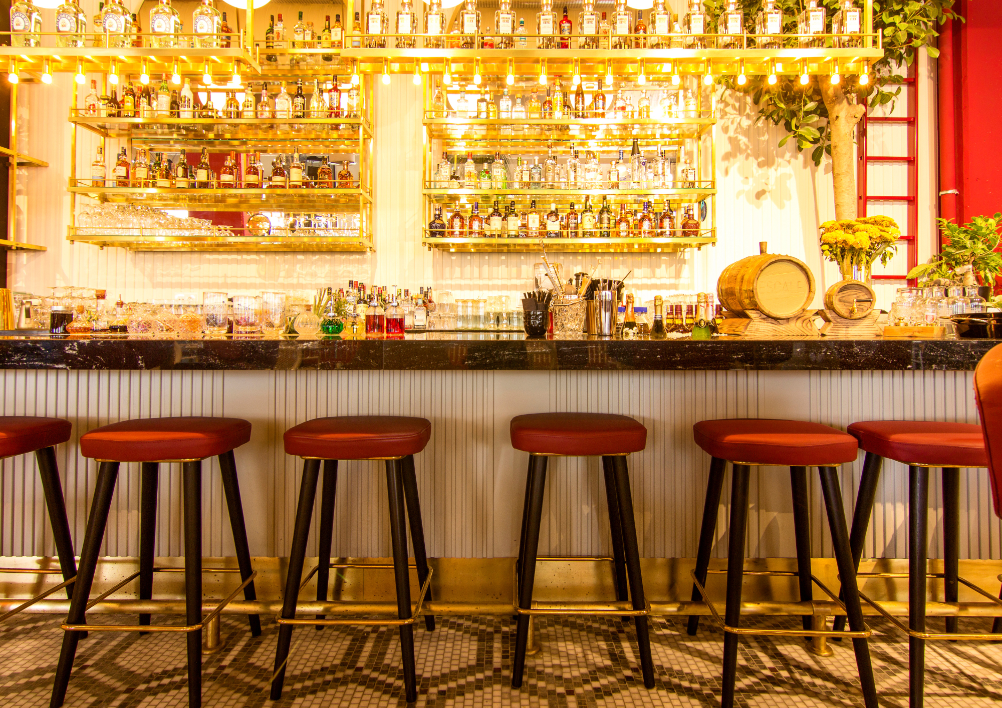 decoração para bar