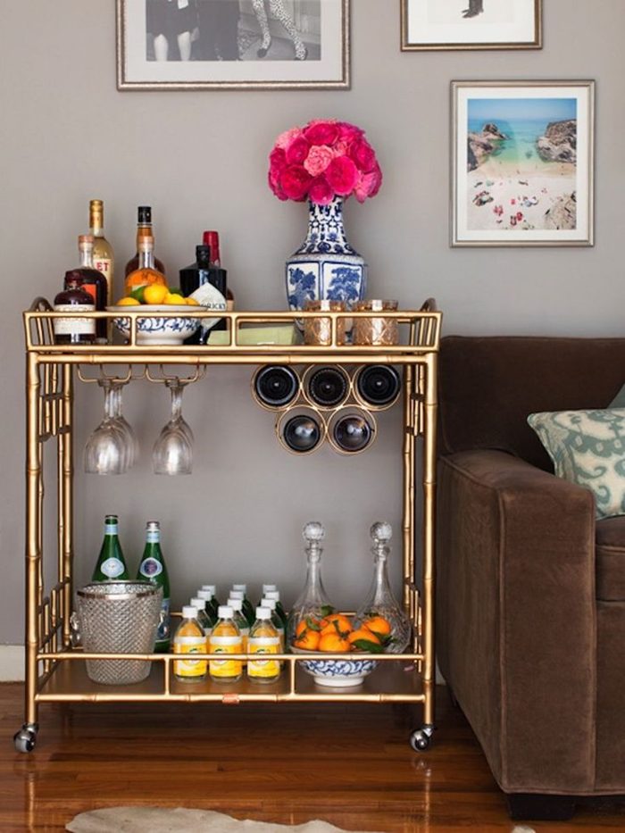 decoração bar pequeno em casa