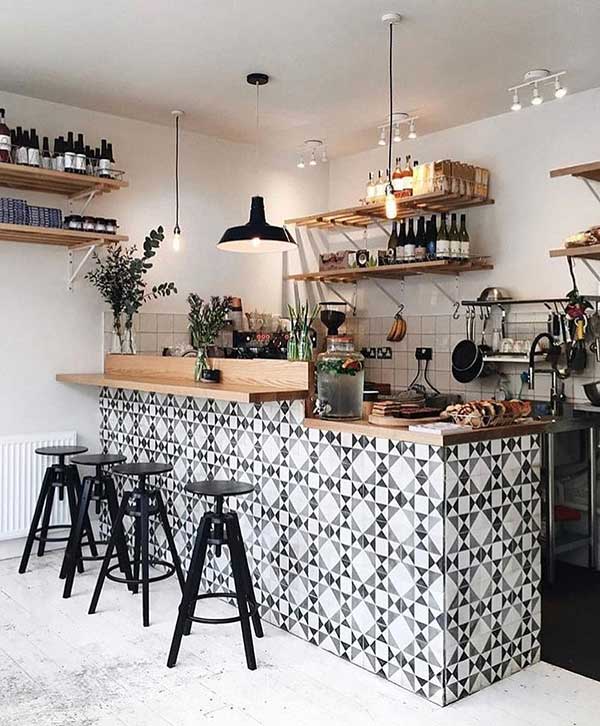 mini bar decoração