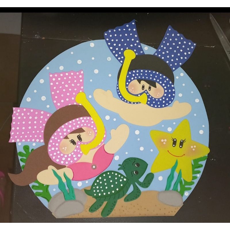 decoração berçário creche eva