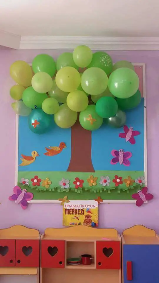 ideias decoração sala de bebês eva
