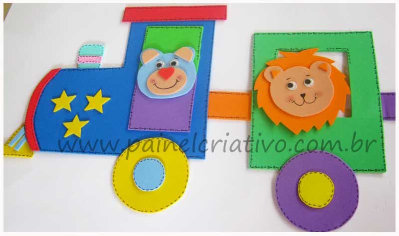 enfeite porta berçário eva