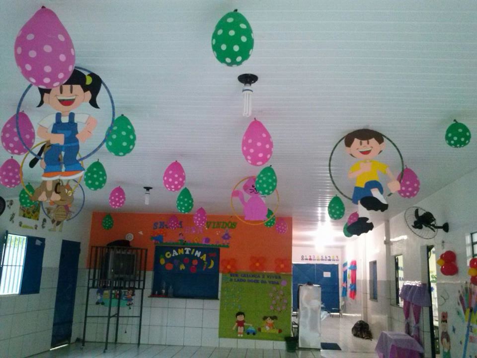 decoração educativa eva creche