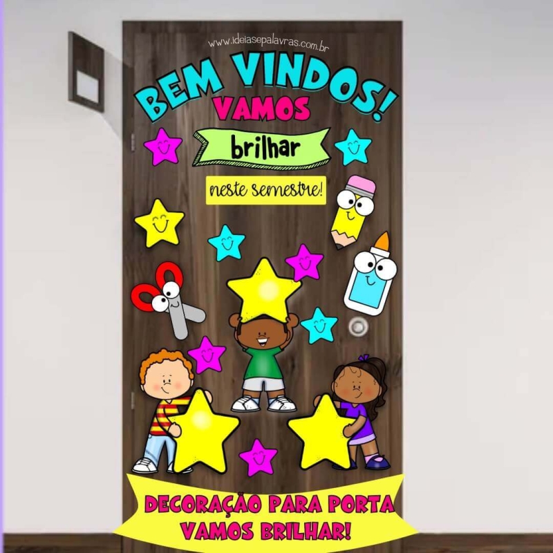decoração educativa eva creche