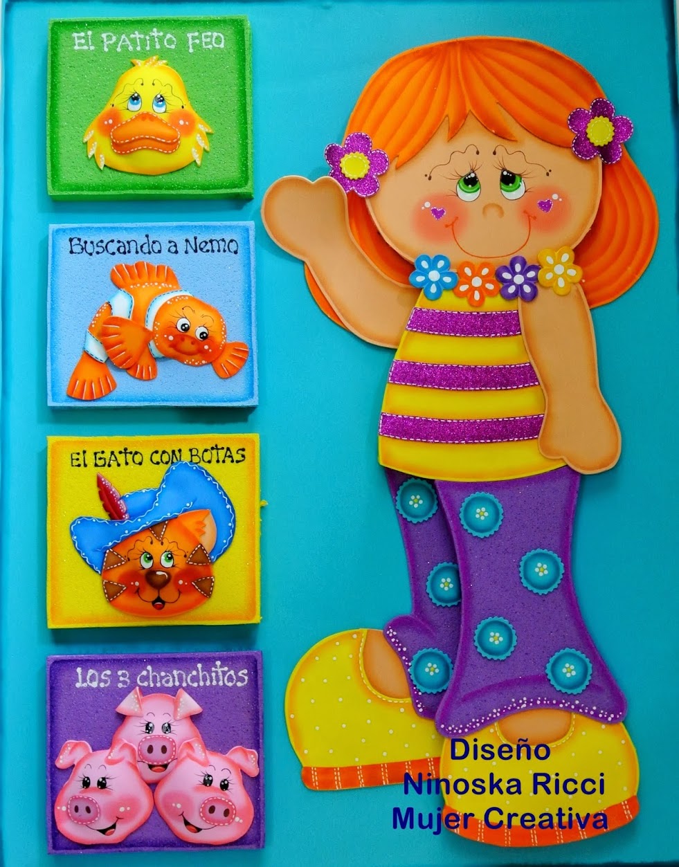 decoração berçário creche eva