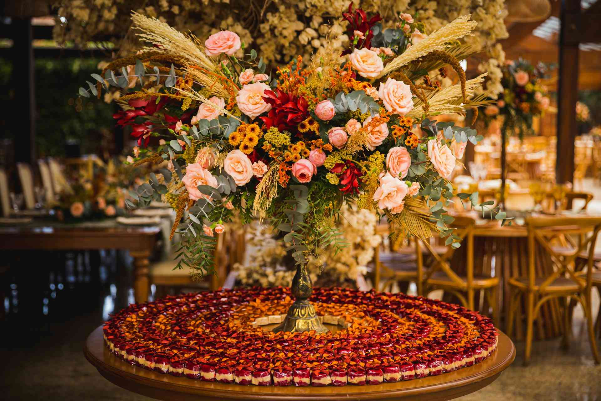 ideias decoração casamento simples