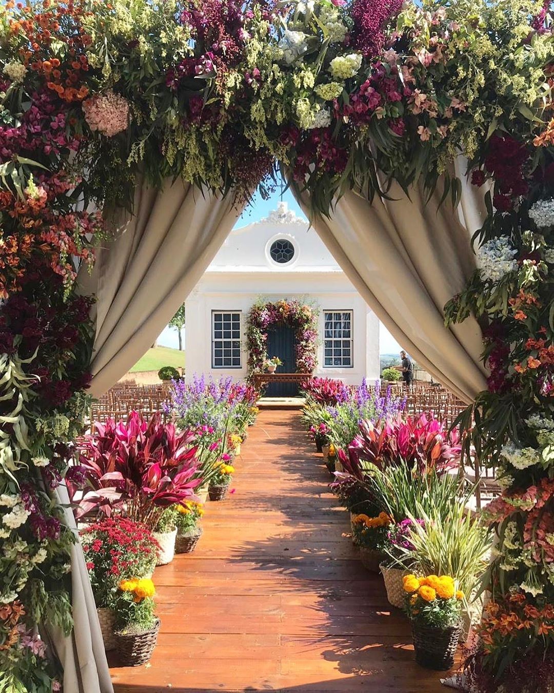decoração casamento moderno
