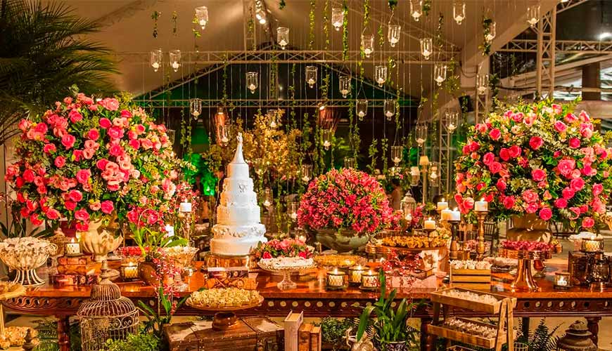 kits de decoração de casamento