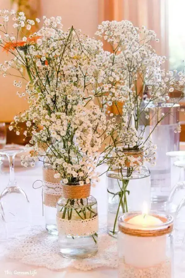 casamento low cost decoração