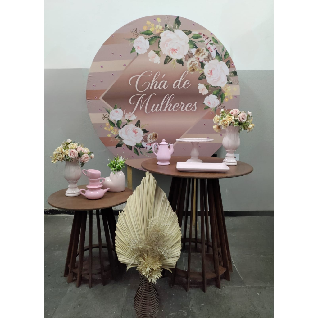 ideias decoração chá de mulheres