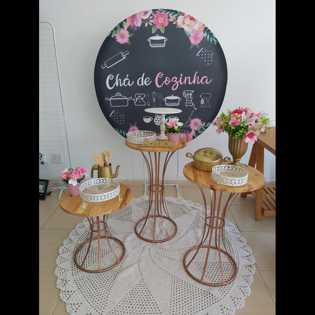 decoração chá de cozinha