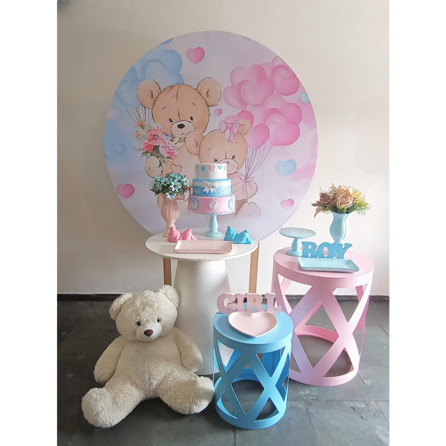 decoração chá revelação tema elefantinho