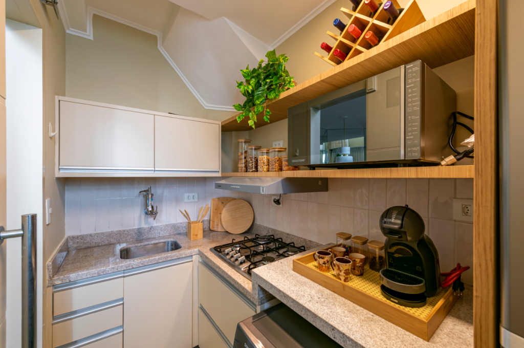 decoração cozinha pequena apartamento