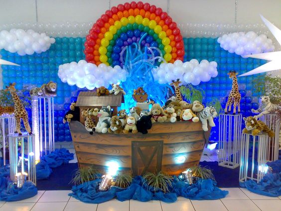 decoração para culto infantil