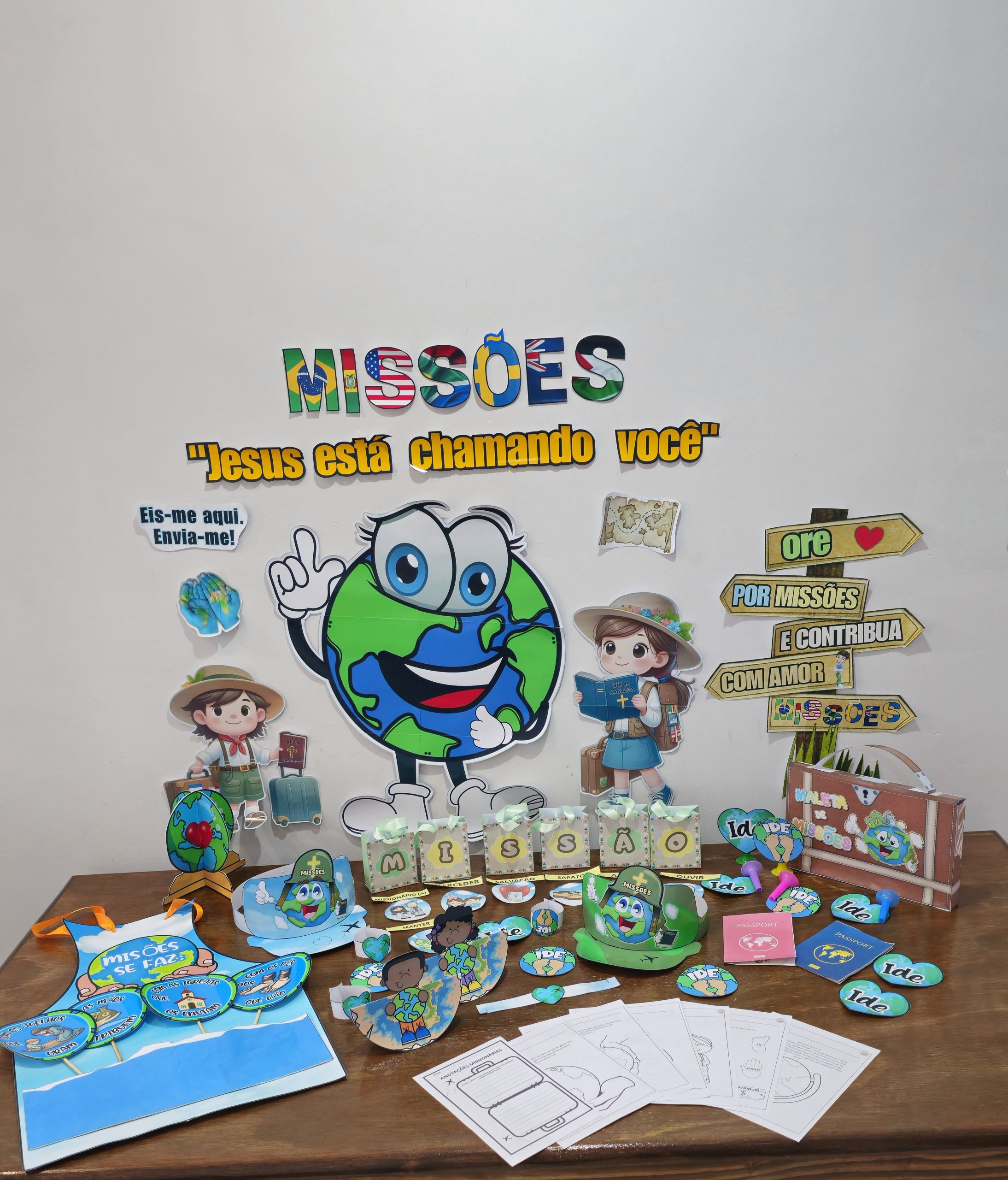 decoração para culto infantil