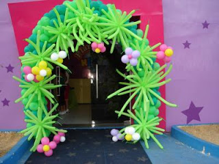 ideias criativas de decoração para EBF com tema safari