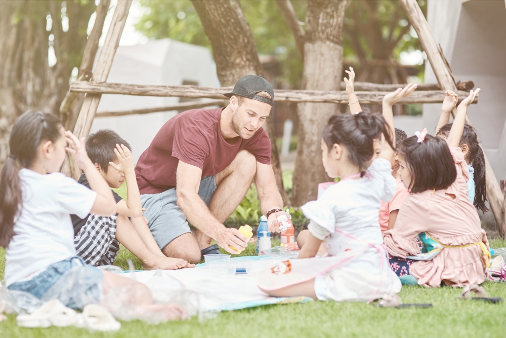 ideias criativas de decoração para EBF com tema safari