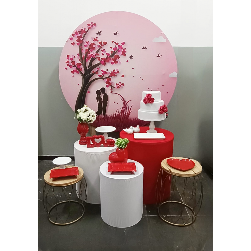 decoração encontro de casais simples