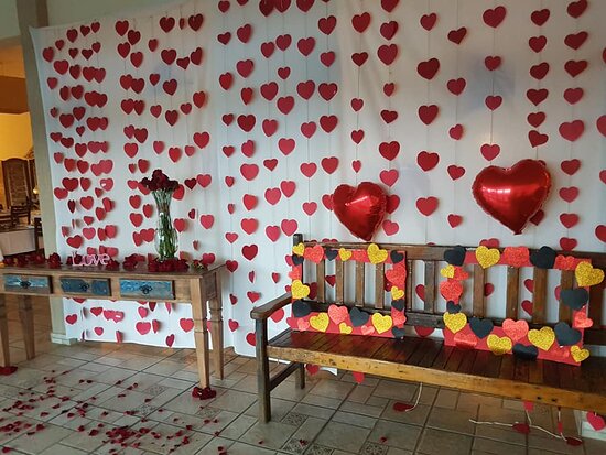 decoração de salão para encontro de casais