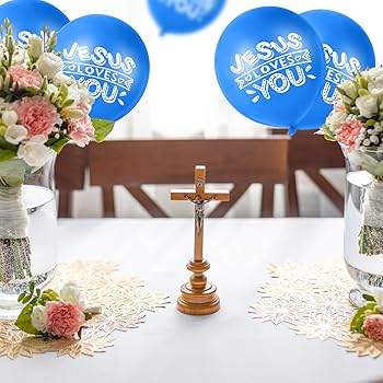 cores de balões para decoração de igreja
