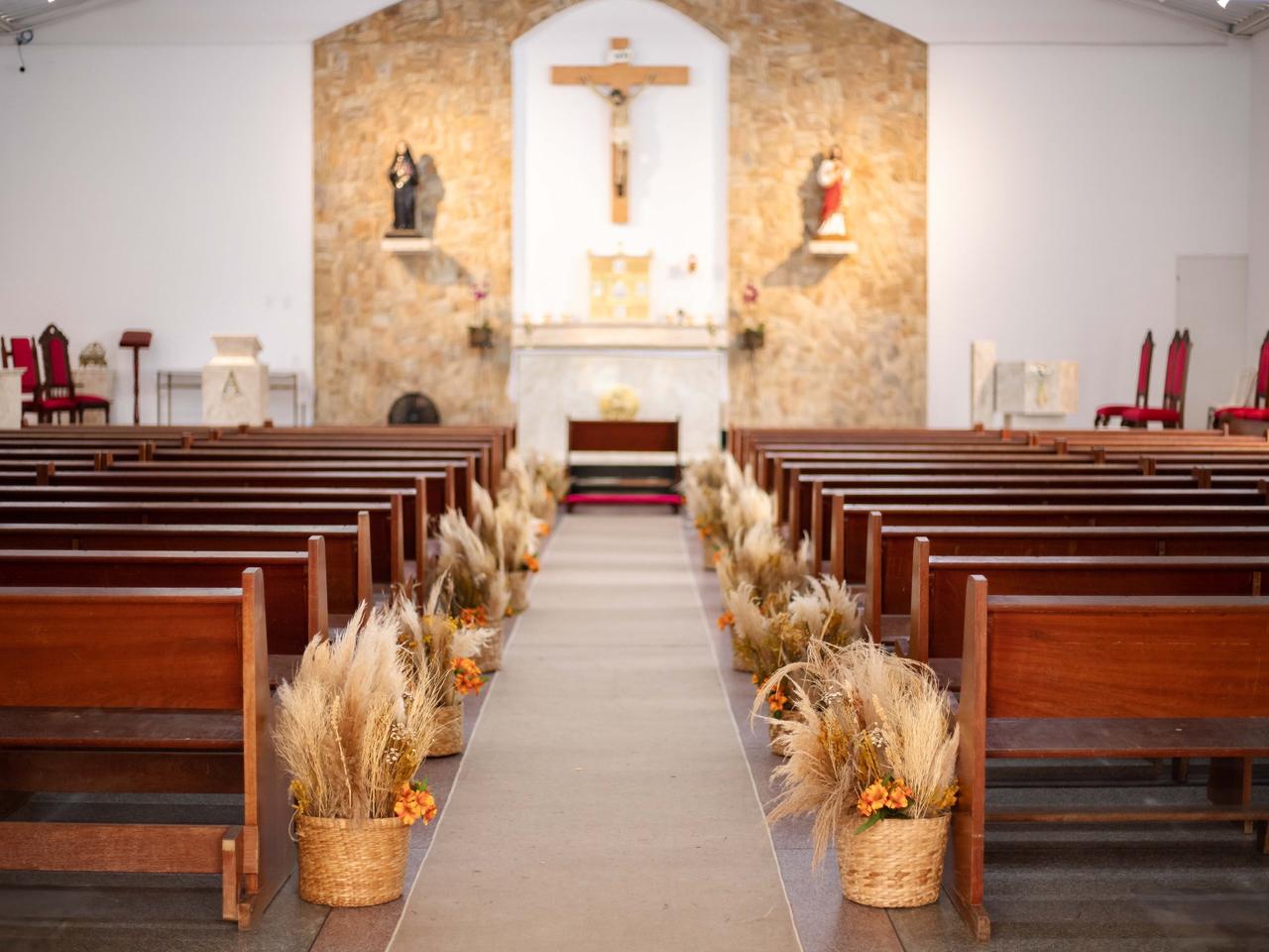 decoração igreja barata