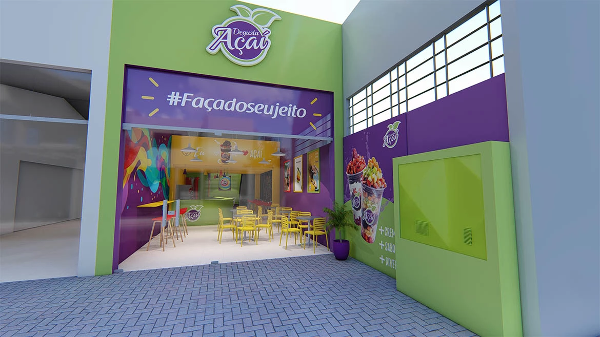lettering açaí