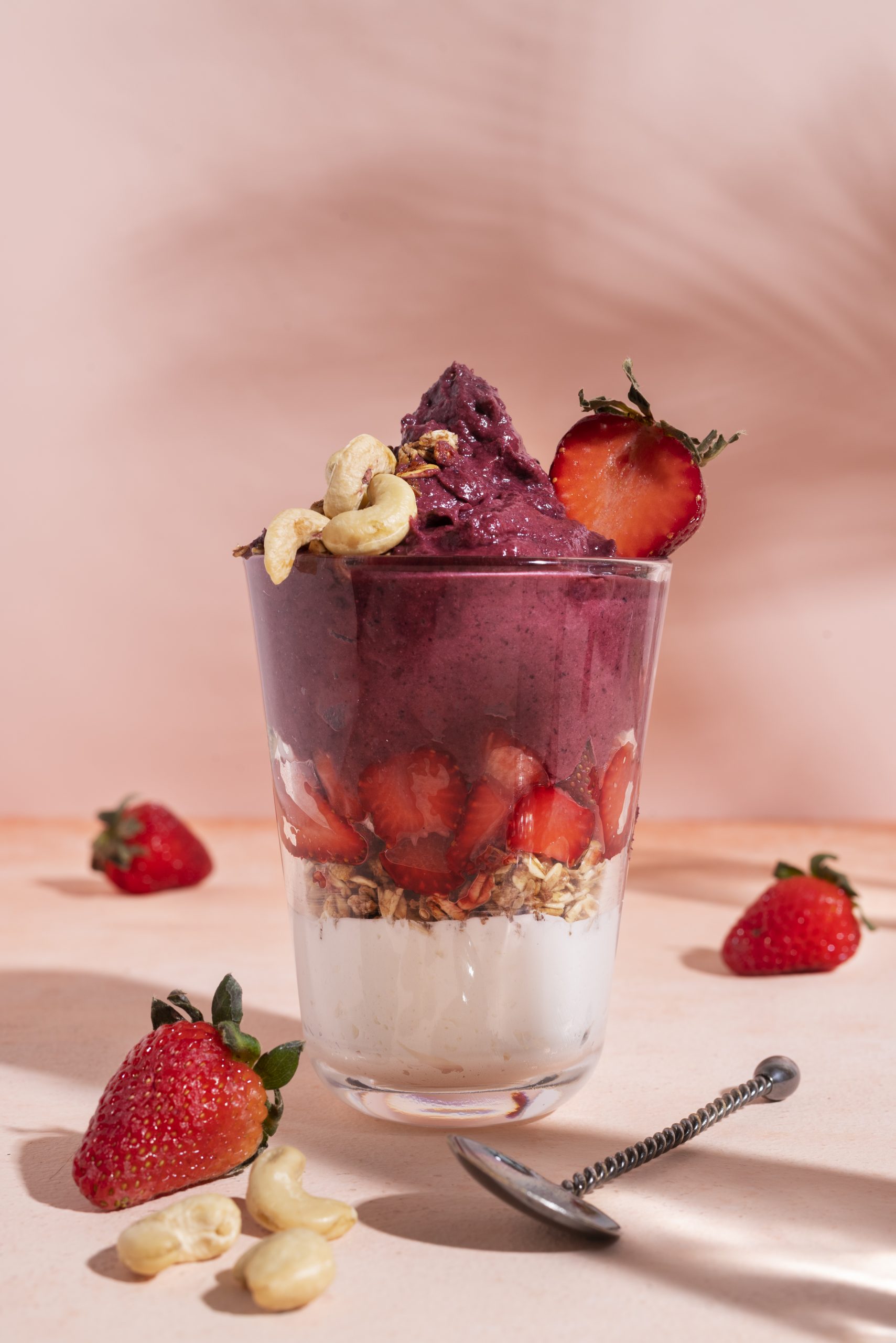 ideias decoração loja açaí