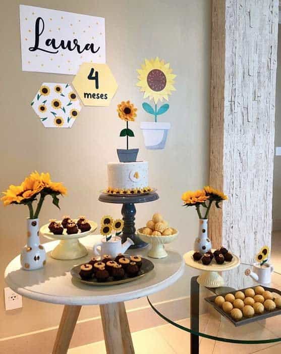 decoração para mesversario