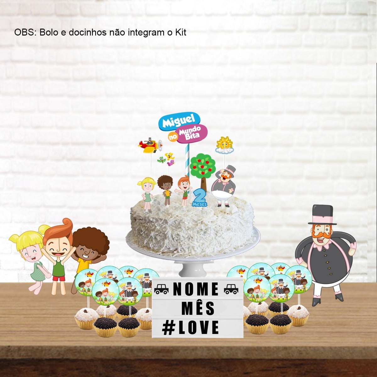 kit mesversário pronto vs. DIY qual o melhor