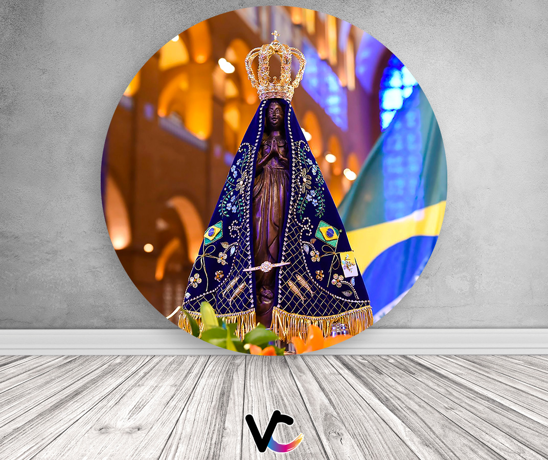 decoração batizado nossa senhora aparecida