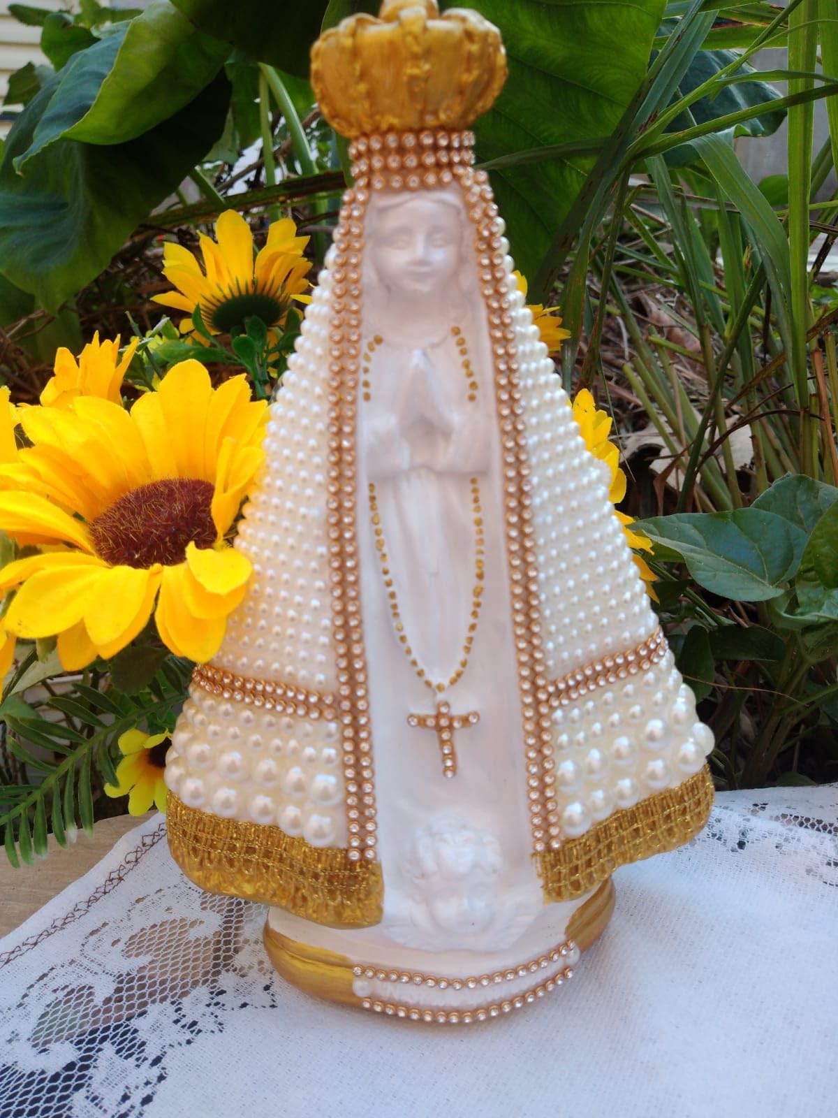 ideias decoração casa nossa senhora aparecida